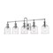 Z-Lite Bryant 5 Light Vanity, Chrome And Clear Seedy 734-5V-CH - alternate 3